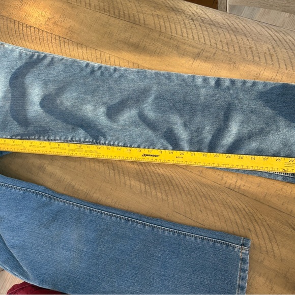 Classic Blue Women's Jeans flannel line size 10 by natural reflections - Picture 9 of 11